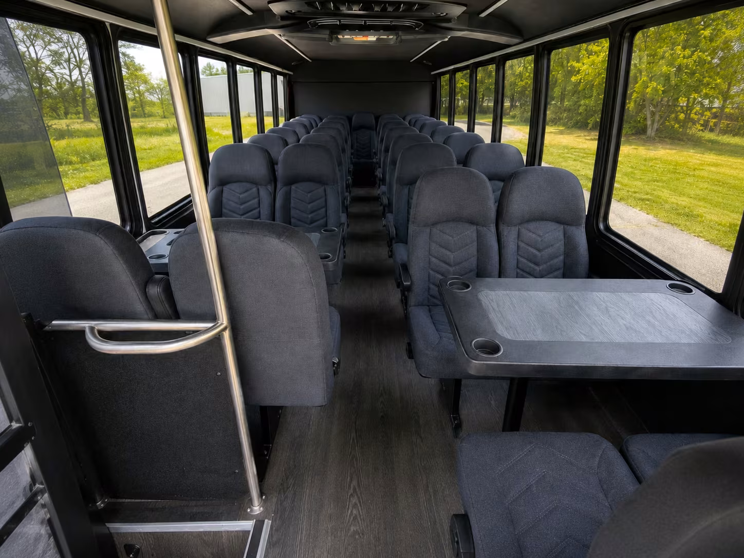 20 passenger minibus interior