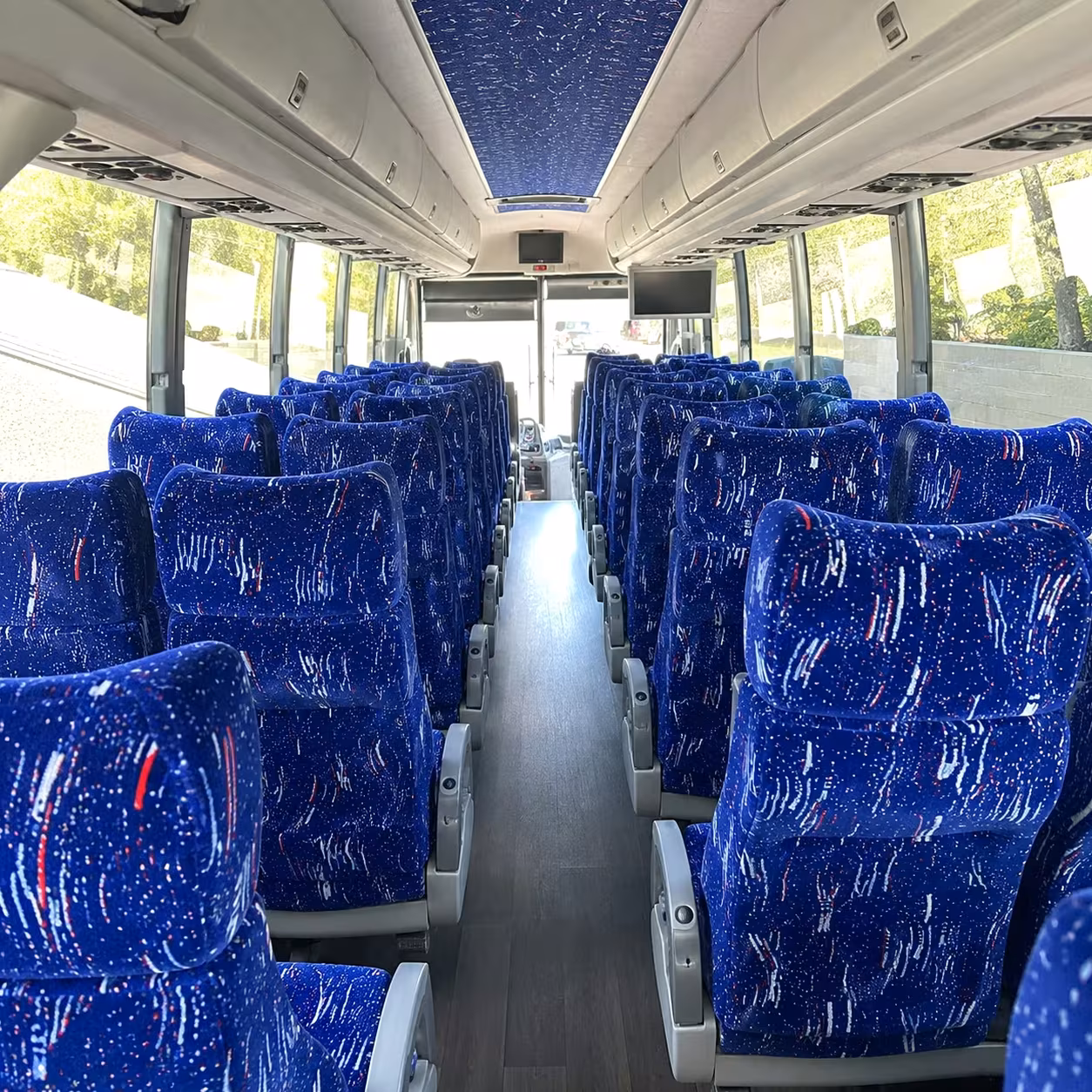 missouri city charter bus interior