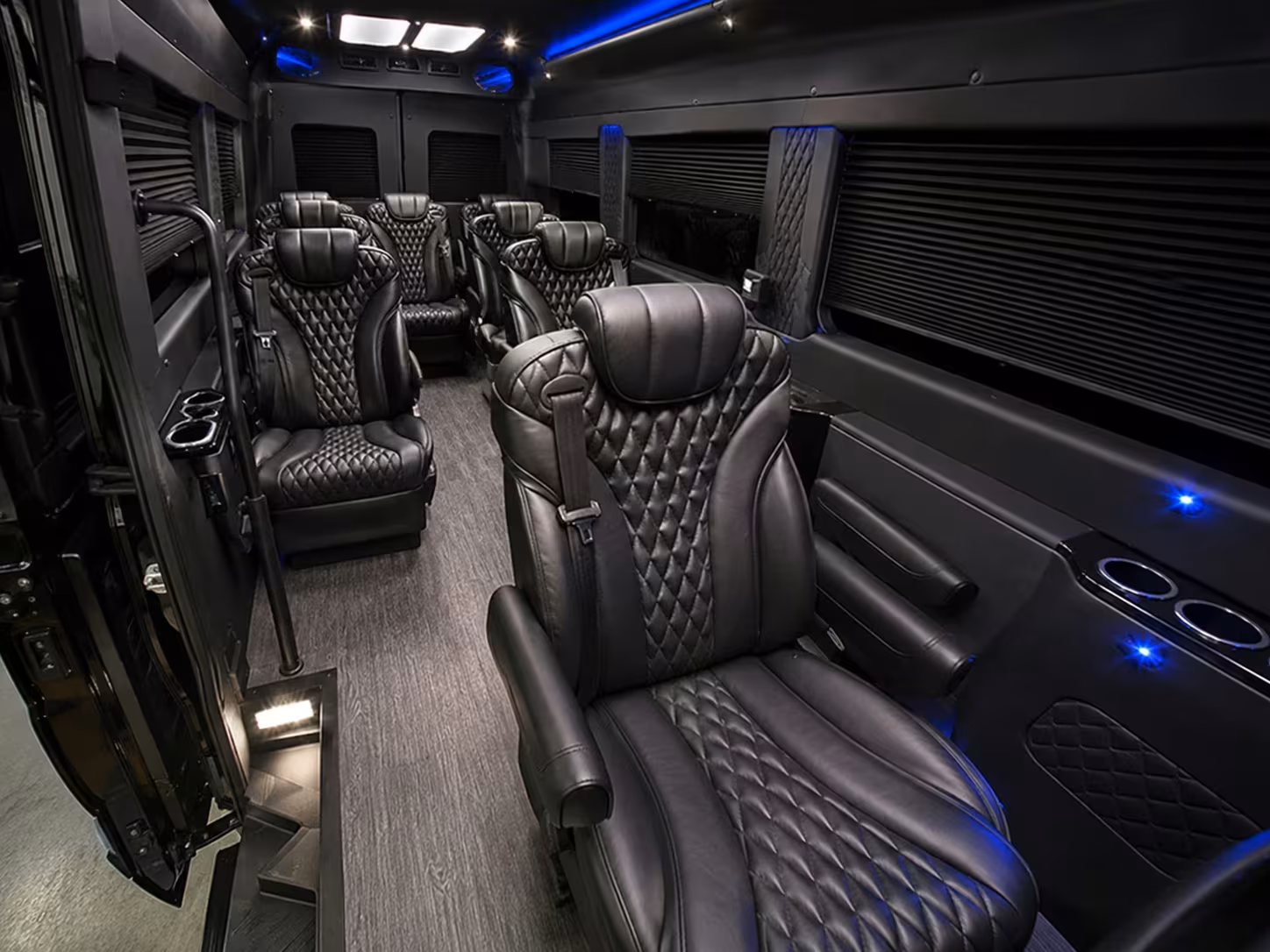sprinter van with driver interior