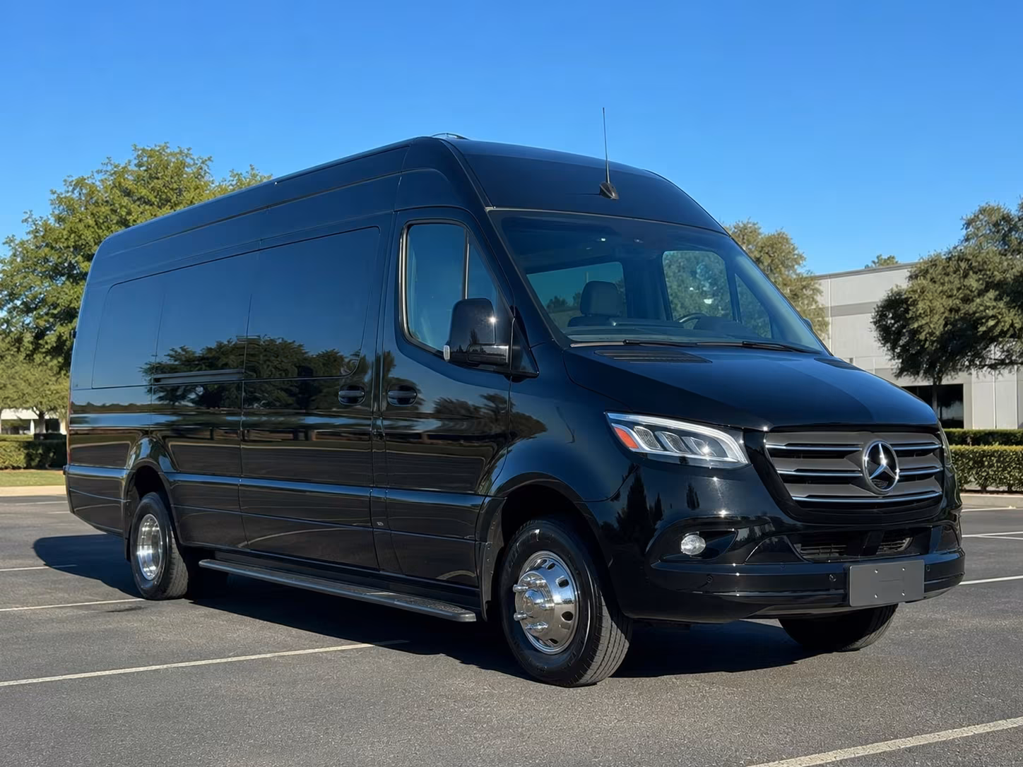 sprinter van with driver
